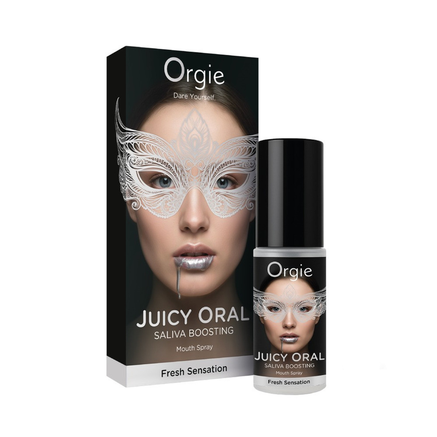 Orgie Juicy Oral Mundspray, Minzgeschmack - Bild 2
