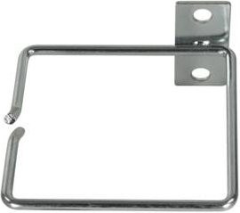 LogiLink Professional Kabelführungsbügel für 19 Zoll Schränke, Silber, 2 Stück, B/H: 80 x 80 mm - Bild 1