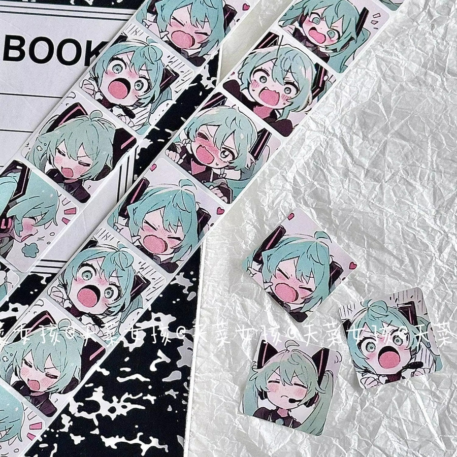 TAKARA TOMY Hatsune Miku Aufkleber, multicolor, Papier - Bild 2
