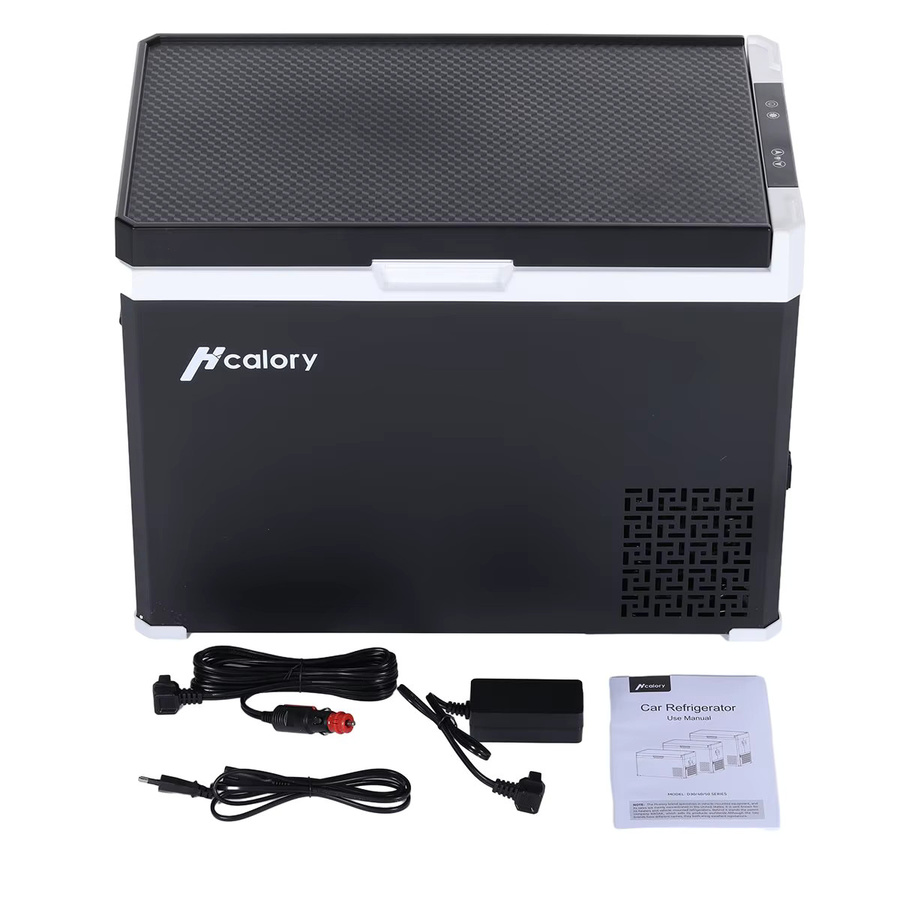 Hcalory Tragbarer Auto-Kühlschrank mit APP-Steuerung und Kompressor für Camping und Auto, Dual-Zone-Gefrierschrank DC12V/24V/220V - Bild 8