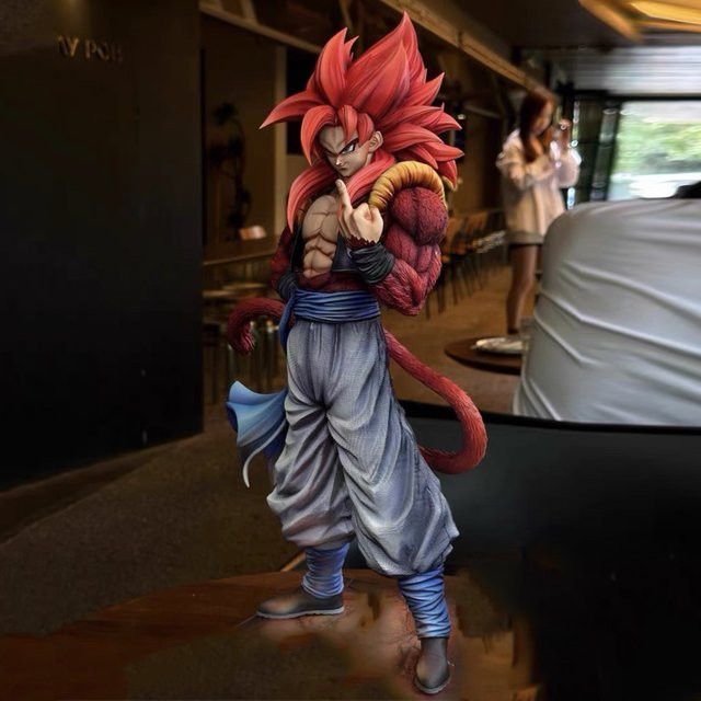 Bandai Anime Modell Figur Np Super Vier Weisheit Jita Handgemachtes Desktop Ornament Multicolor - Bild 1