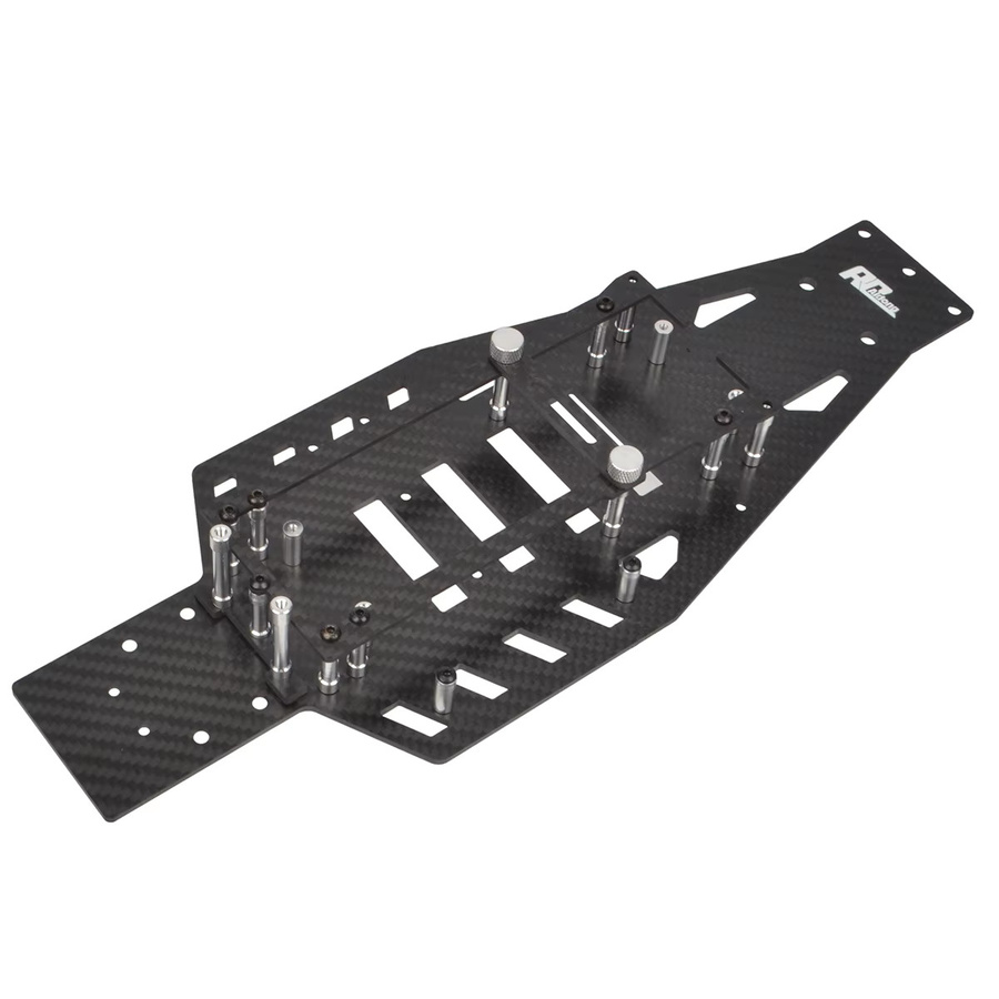 Traxxas Carbon-Unterfahrgestell, 1:10, Zubehör - Bild 2