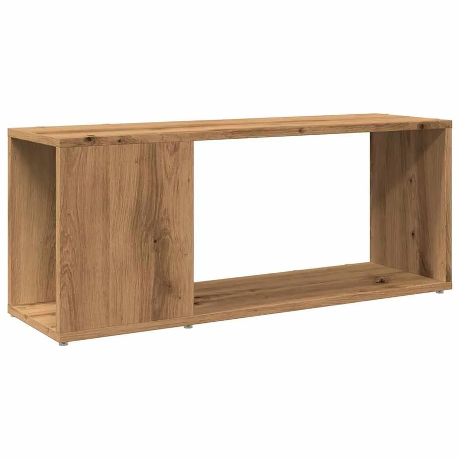 vidaXL TV-Schrank Artisan-Eiche in Braun, B/T/H: 80 x 24 x 32 cm - Bild 2