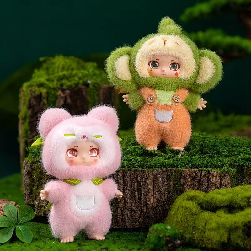 benchuang toy Pfirsich Rucksack Anhänger, Dekorative Puppe, Plüsch / Textil, Bunt / Mehrfarbig - Bild 1
