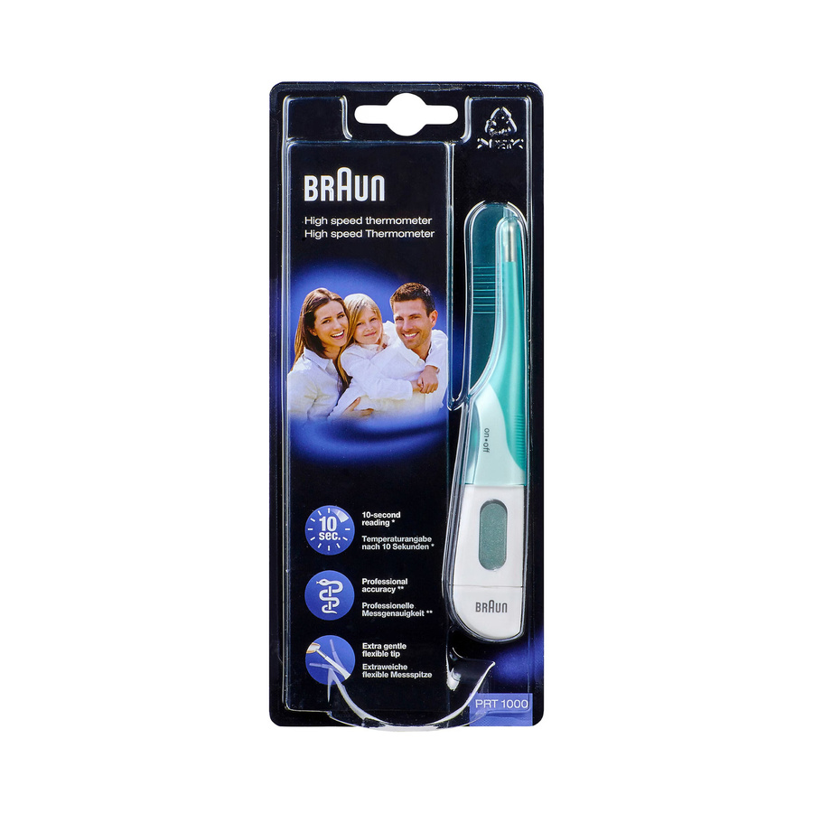 Braun Fieberthermometer in Weiß - Bild 2