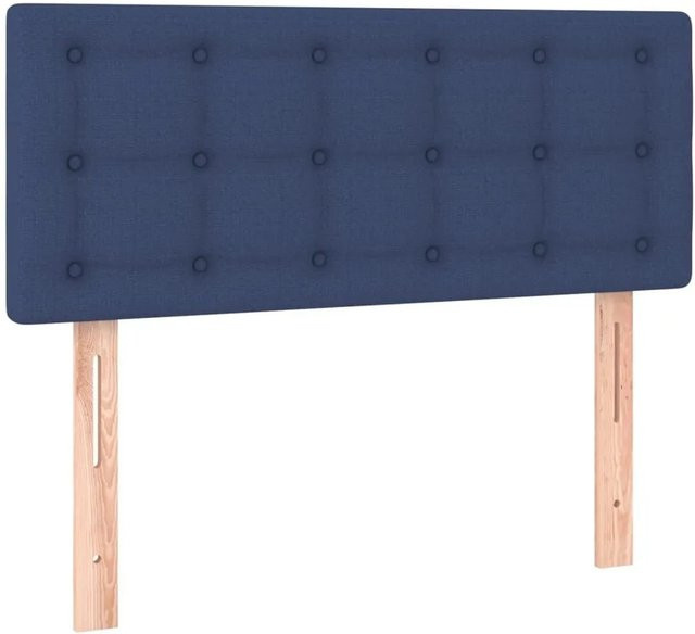 vidaXL Kopfteil in Blau mit Stoffbezug, Breite: 100 cm, Tiefe: 5 cm, Höhe: 78-88 cm - Bild 1