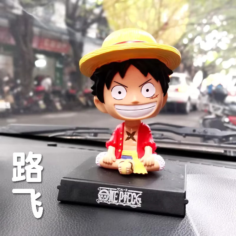 Bandai One Piece Luffy, Bobblehead, 11cm, Spielzeug - Bild 1