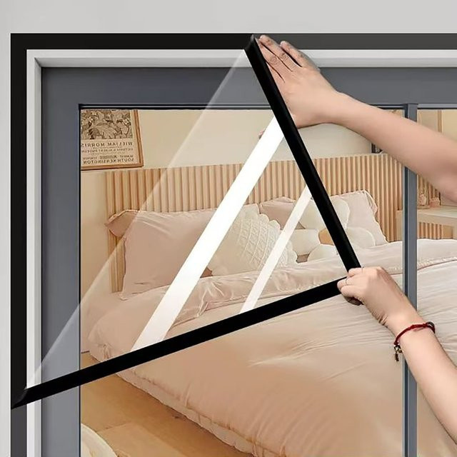 DNGT Fenster-Isolierfolie transparent zur Wärmedämmung und zum Windschutz - Bild 1