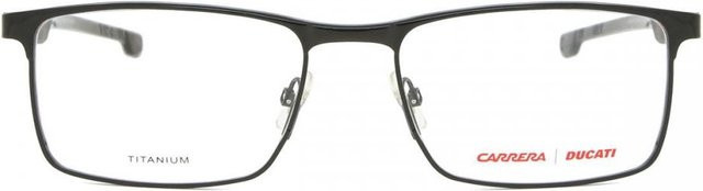 Carrera Ducati Carduc Korrektionsbrille, Herren, Halbrand, rechteckig, Titanium, Black, Grey - Bild 1