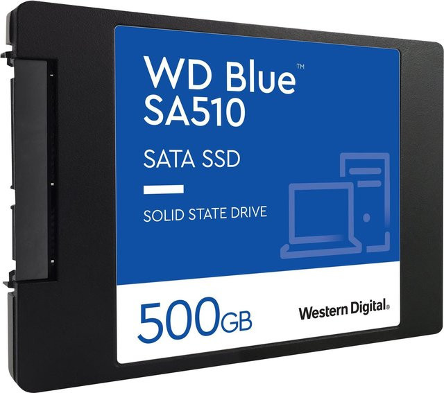 Western Digital Blue SA510 Interne SATA SSD 500GB 2.5 Zoll - Bild 2