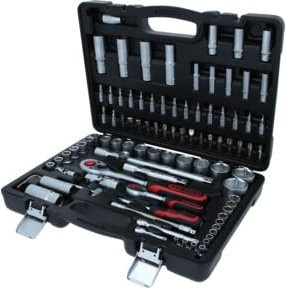 KS TOOLS Steckschlüssel-Satz aus Chrom-Vanadium, 94-teilig, 1/4 Zoll und 1/2 Zoll - Bild 2