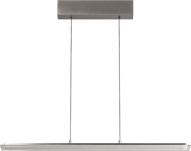 Pendelleuchte TORVI von Fischer & Honsel in Silber und Grau, dimmbar und höhenverstellbar, moderne LED-Hängeleuchte aus Metall - Bild 1