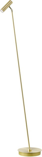 Stehleuchte TOM in Gold/Messing aus Metall, dimmbar mit Leuchtmittel, modern und mit Touch-Funktion - Bild 1
