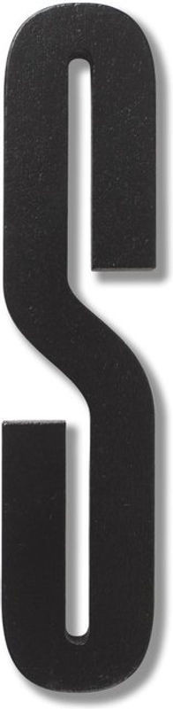DESIGN LETTERS Hölzerne Buchstaben in Schwarz zur Wandmontage im skandinavischen Design - Bild 1