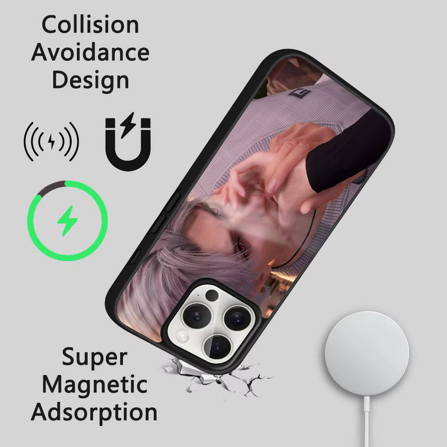 Game Love Deeppac S-Sylus Handyhülle für iPhone 16 15 14 13 Pro Max Plus Mini mit magnetischer MagSafe kabelloser Ladeunterstützung in Multicolour - Bild 3