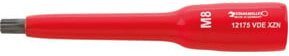 Stahlwille VDE-Schraubendrehereinsatz 3/8" (10mm) M6 aus Edelstahl in Rot - Bild 1