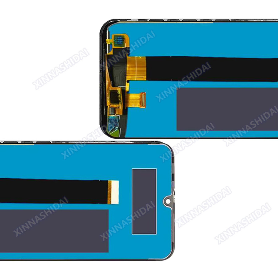 Huawei Y5 2019 Amoled LCD Display mit Touchscreen und Rahmen in Schwarz für AMN-LX9 LX1 LX2 LX3 Ersatzteil Baugruppe - Bild 2