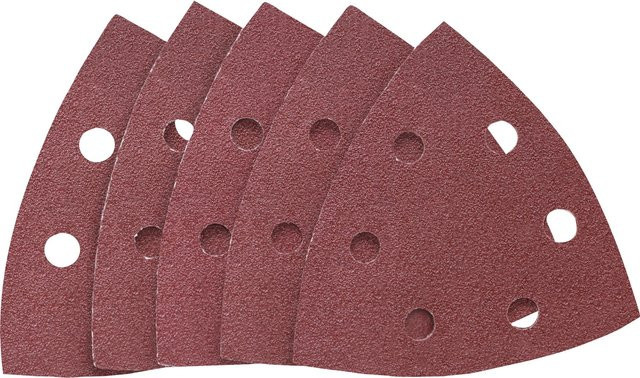 LUX-TOOLS Schleifauflage für Deltaschleifer, 25 Stück, Durchmesser: 96 mm, Körnung: 80 - Bild 1