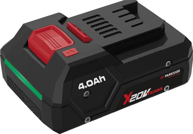 PARKSIDE PERFORMANCE® 20 V Smart-Akku PAPP 204 A1, 4 Ah, Schwarz - Bild 1