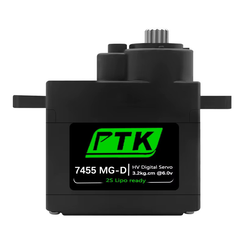 PTK 7455MG-D Servo, Digital Servo, mit Metallgetriebe, Schwarz - Bild 2