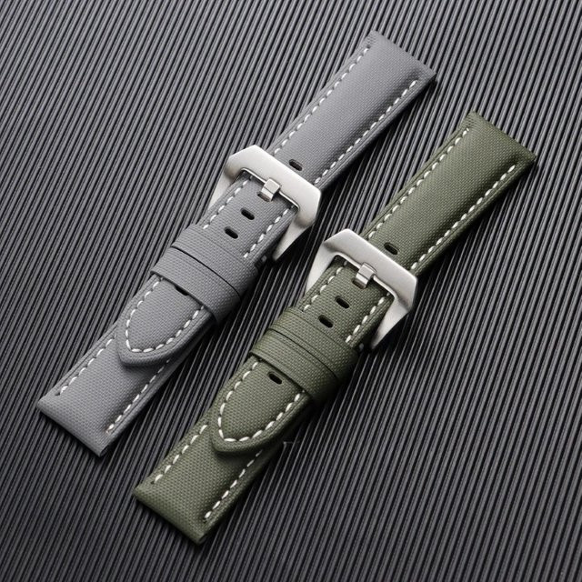 Uhrenarmband Textil/NATO, Nylon-Leder, Bunt, Unisex - Bild 1