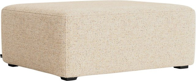HAY Mags Ottomane 02 Small in Beige mit Kiefernholz-Gestell und Kvadrat-Bezug - Bild 1