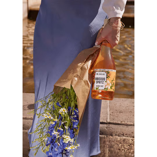 Dr. Jagla, alkoholfreier Wein, Hibiskus, 0,75 l - Bild 2