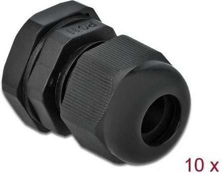 Delock 60196 Kunststoff Adapter in Schwarz - Bild 1