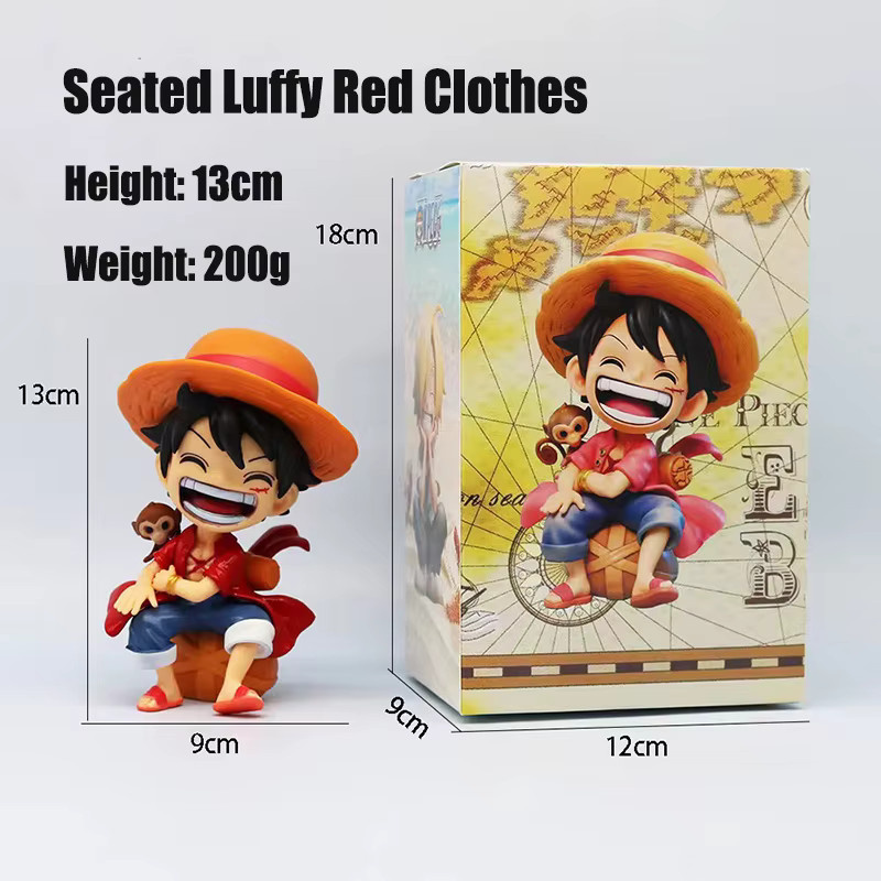 Bandai One Piece Monkey D Luffy Q-Version Actionfigur, Einzelfigur - Bild 2