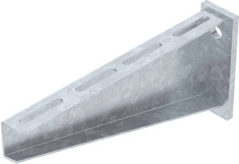 OBO Bettermann Wandausleger aus Metall in Silber, B/T/H: 6,0 x 31,0 x 19,5 cm - Bild 1