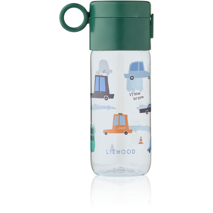 Liewood Clemence Tritan Wasserflasche Cars, transparent, 0,375 l - Bild 1