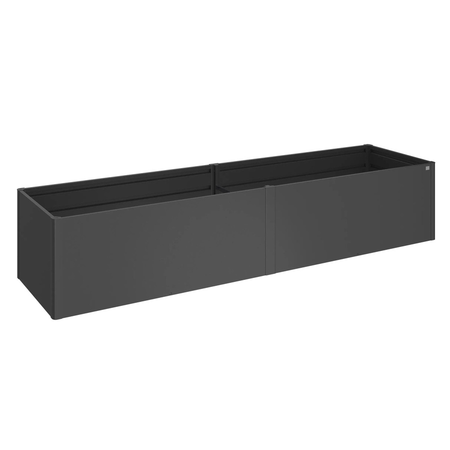 Biohort HochBeet Table Bed in Dunkelgrau-Metallic für Garten und Terrasse, B: 400 cm, T: 100 cm - Bild 2