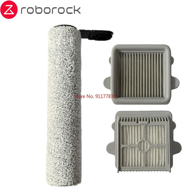 Roborock F25 Serie Ersatzteil-Set mit Rollerbürste und Filtern in Grau für F25RT, F25LT, F25ALT und F25ACE - Bild 1