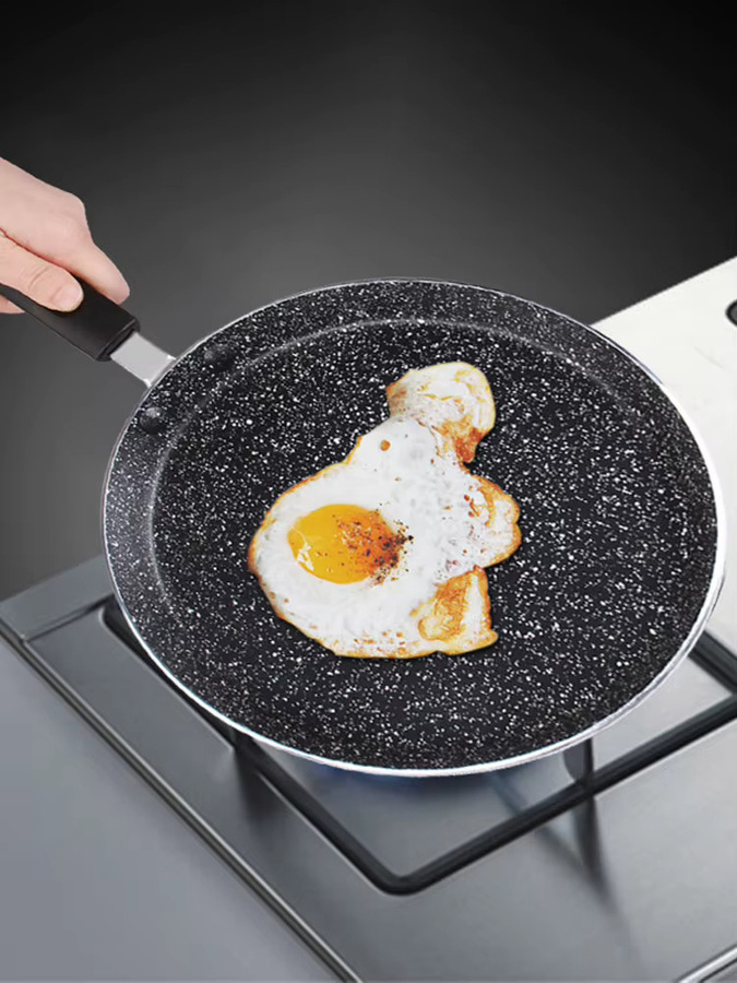 KEMORELA Antihaft-Bratpfanne aus Aluminium in Schwarz, Durchmesser: 18 cm - Bild 5