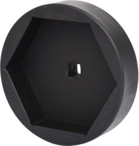 KS Tools Achsmuttern-Schlüssel 3/4 Zoll, 6-kant, kurz, schwarz, Stahl, Länge: 150 mm - Bild 1