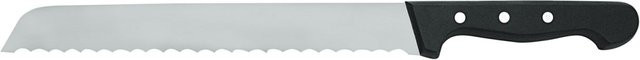 Schneider Brotmesser aus Edelstahl in Schwarz mit einer Klingenlänge von 26 cm - Bild 1