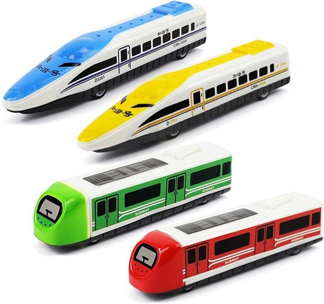 Binchi Outdoor Product Hochgeschwindigkeits-Rückziehzug Miniatur Lernzug, Schwarz, Bunt / Mehrfarbig, ab 2 Jahren - Bild 1