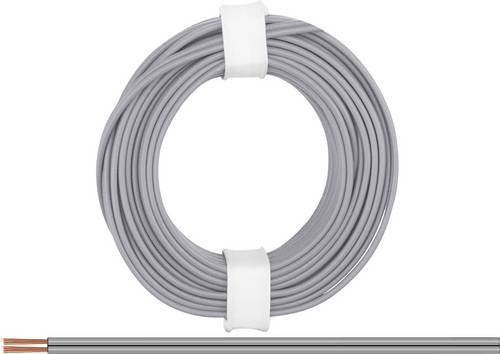 Donau Elektronik Litze 2 x 0,14 mm² Grau 5 m - Bild 1