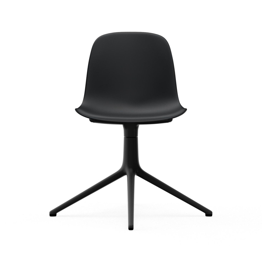 Normann Copenhagen Form Drehstuhl in Schwarz aus Aluminium - Bild 2