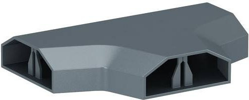 OBO Bettermann Aufputzgehäuse Anthrazit B: 15,7 cm, T: 11,35 cm, H: 2,25 cm - Bild 1