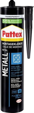 Pattex Metall Montagekleber Transparent