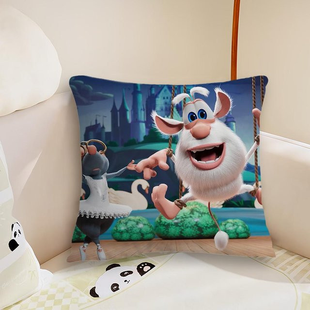 JMG Clothing B-Booba Kissenbezug mit Cartoon-Motiv, Mehrfarbig, B/H: 40 x 40 cm - Bild 1