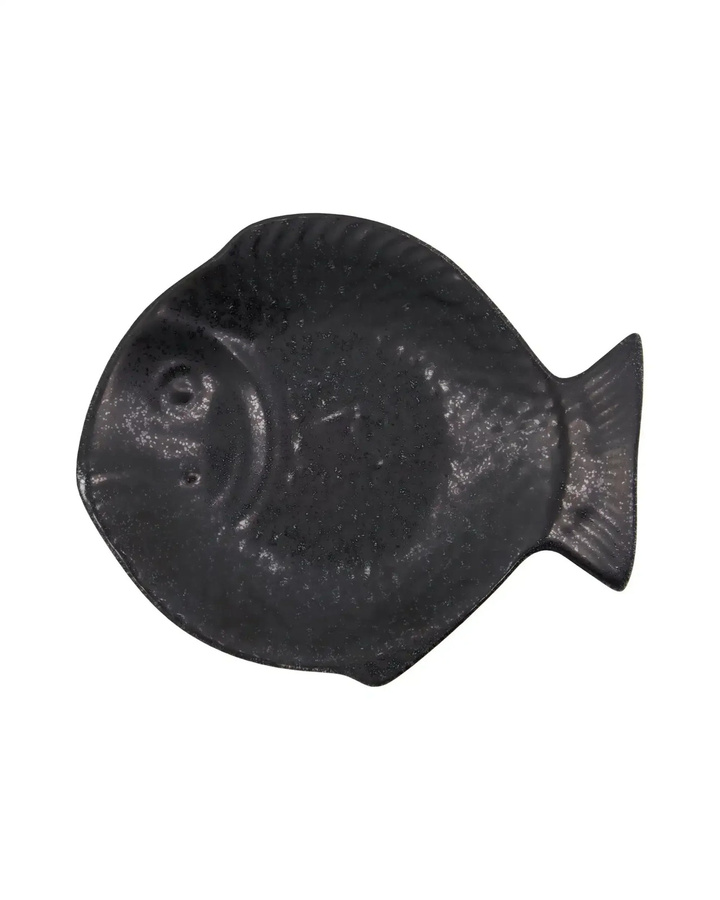 House Doctor Servierschale Kala schwarz Durchmesser: 26 cm - Bild 1