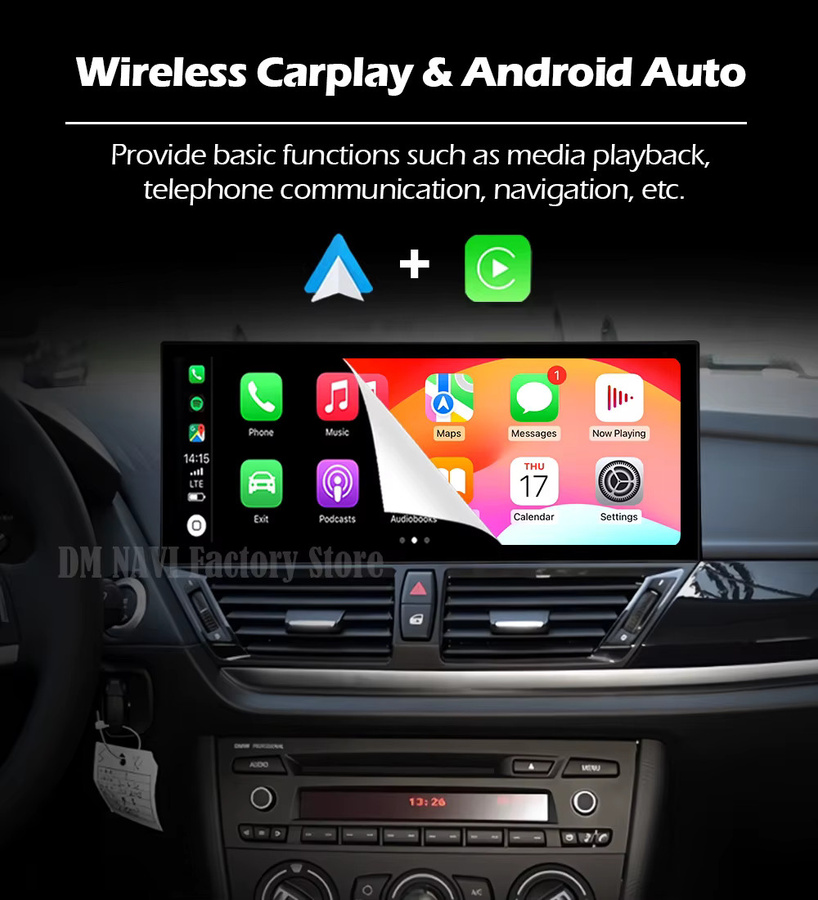 KJ-NAVI Android Autoradio mit 12,3 Zoll Touchscreen für BMW X3 G01 und X4 G02 (2018 - 2020), EVO System mit Carplay, DSP Stereo, 4G und WLAN, Schwarz - Bild 2