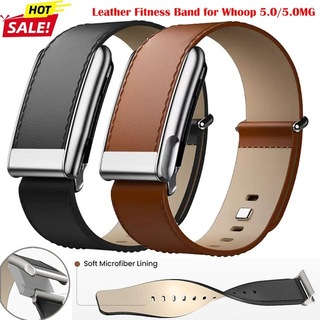 RefitMod Uhrenarmband Leder, Schwarz - Bild 1