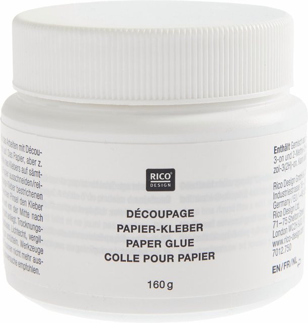 Rico Design Paper Poetry Kleber 160g - Bild 1