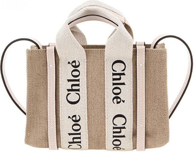 Chloe Mini Henkeltasche, Damen, White - Bild 1