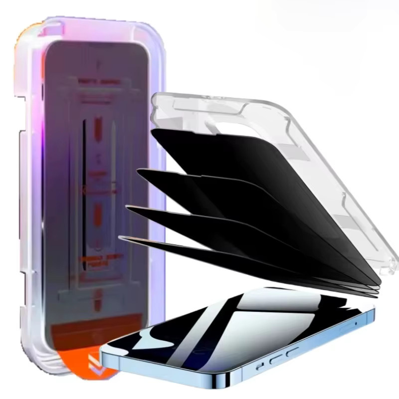 Privatsphäre Schutzfolie für Xiaomi Redmi Note 14 13 12 11 Pro 10 9 8 7 12S 11S 10S 9S 14C 13C 12C 10C Mi 14 transparent - Bild 5