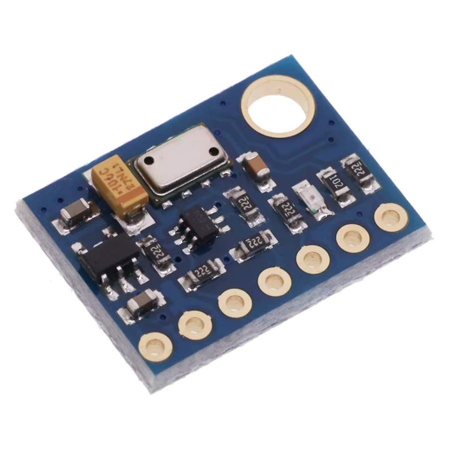 MS5611-01BA03 GY-63 Atmosphärisches Drucksensor Modul in Blau mit IIC und SPI Schnittstellen für Arduino und DIY-Projekte - Bild 3