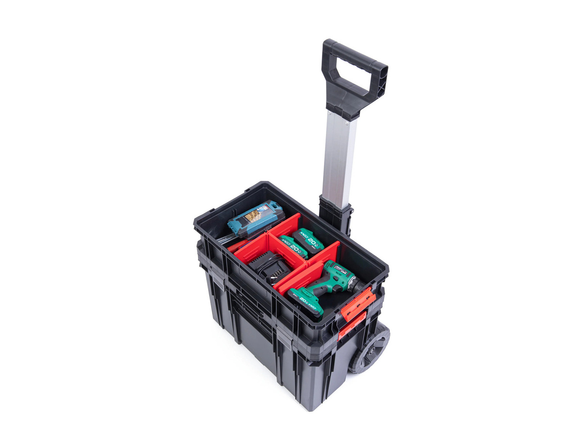 Qbrick System TWO SET 3in1 Werkzeugboxen in Schwarz - Bild 1
